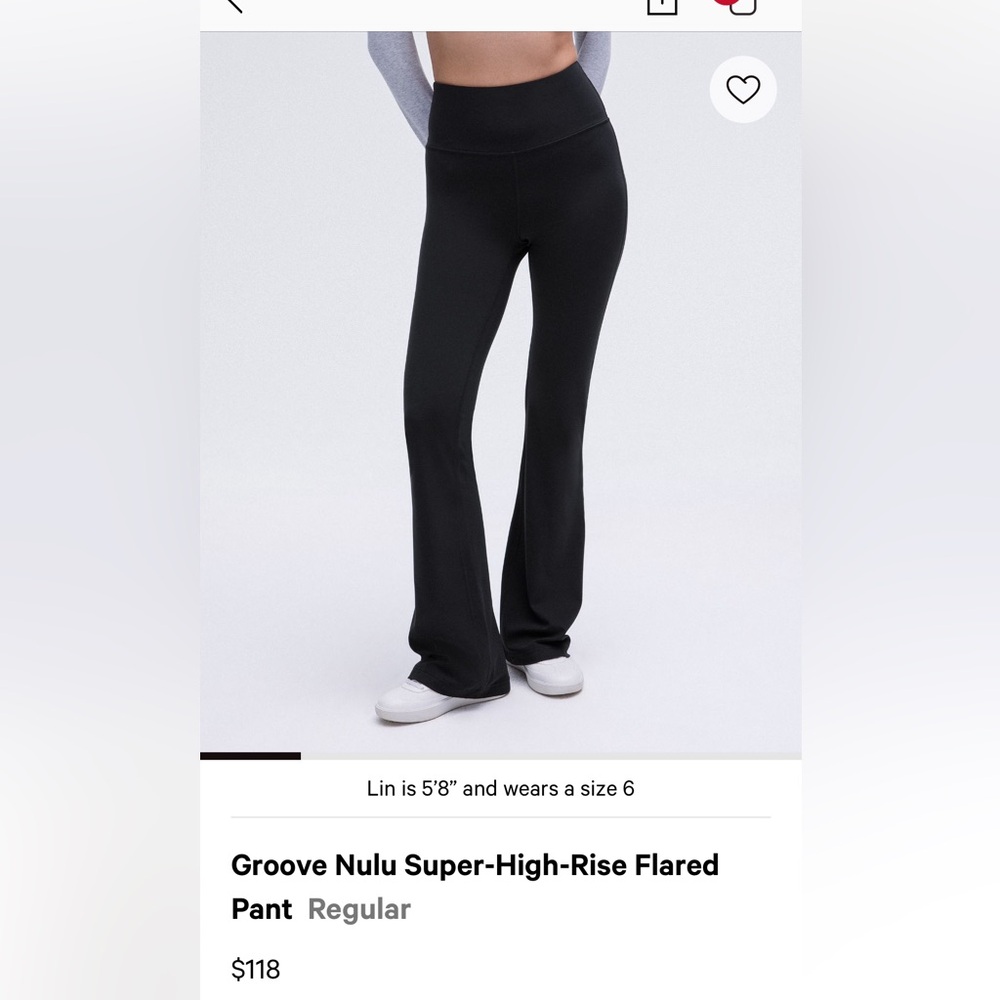 Lululemon Groove High Waisted Flare pant